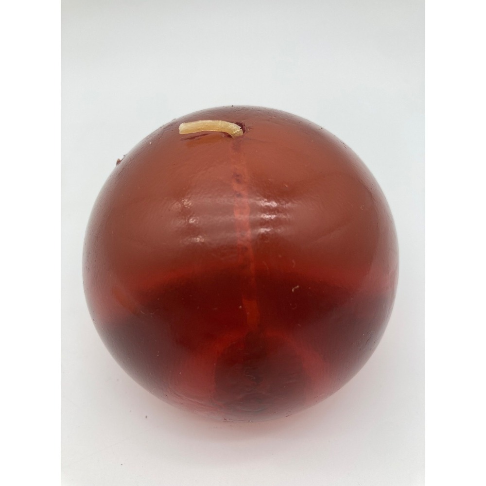 Partylite Raspberry Rapture Clear Ball Candle - Light Pink - Q38771 - Picture 4 of 10